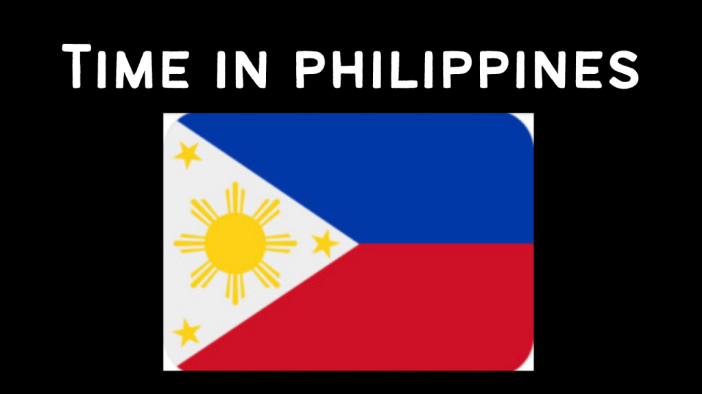 Date And Time Philippines Now